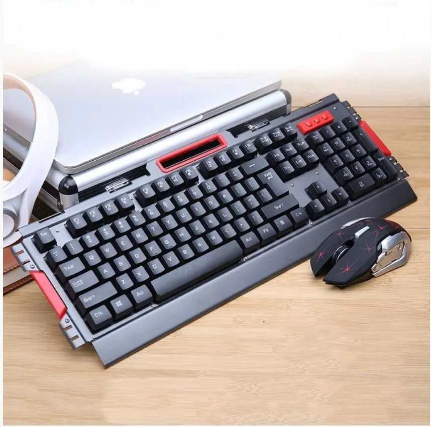 Игровой проводной плеер набор клавиатура + мышь с механическим ощущением |