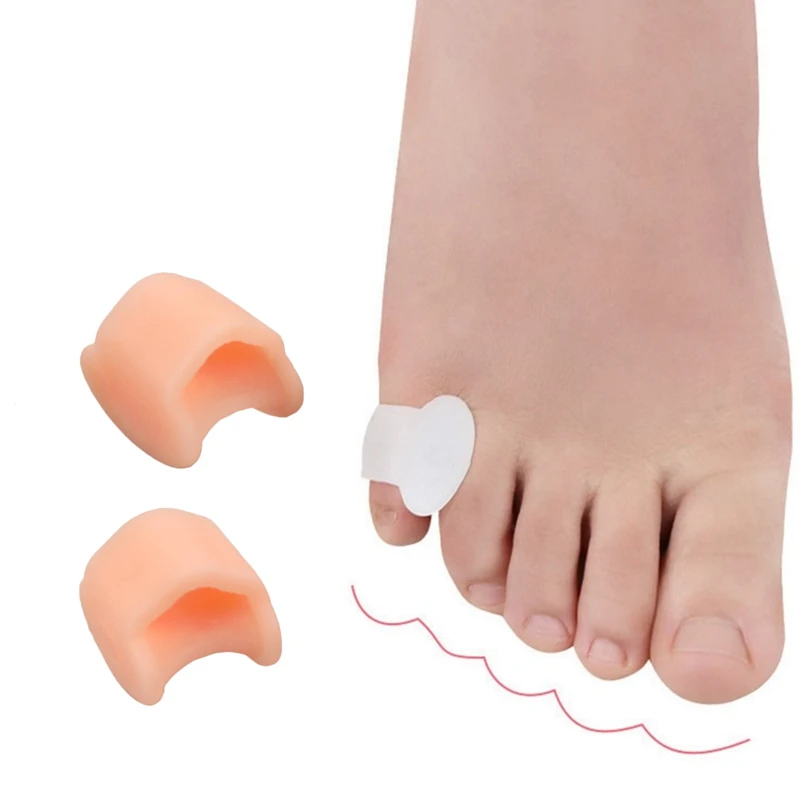 

1Pair Toe Separators Toe Silicone Bunion Guard Foot Care Orthopedic Finger Toe Separator Correction Pad Foot Care Tool HOT