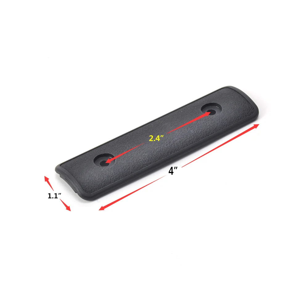 4 ''Keymod Rail Panel Section Handguard Cover 3 шт высокоударные полимерные Охотничьи Аксессуары