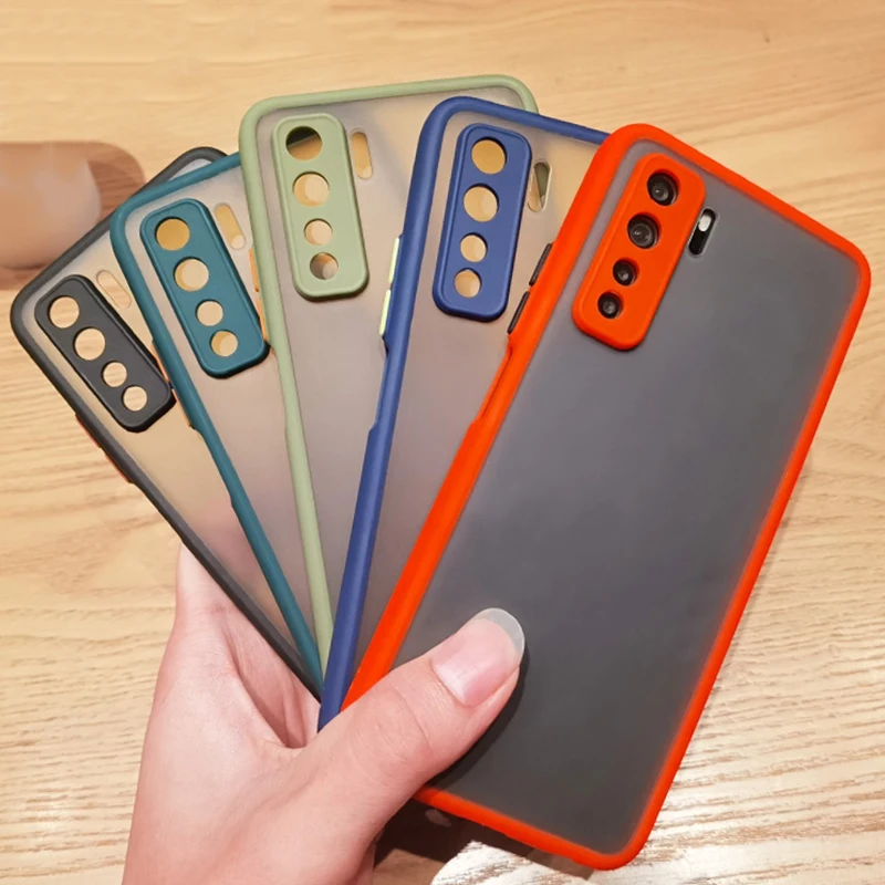 Чехол-накладка для Huawei Honor 30S матовый мягкий чехол карамельного цвета на ощупь 30 Pro