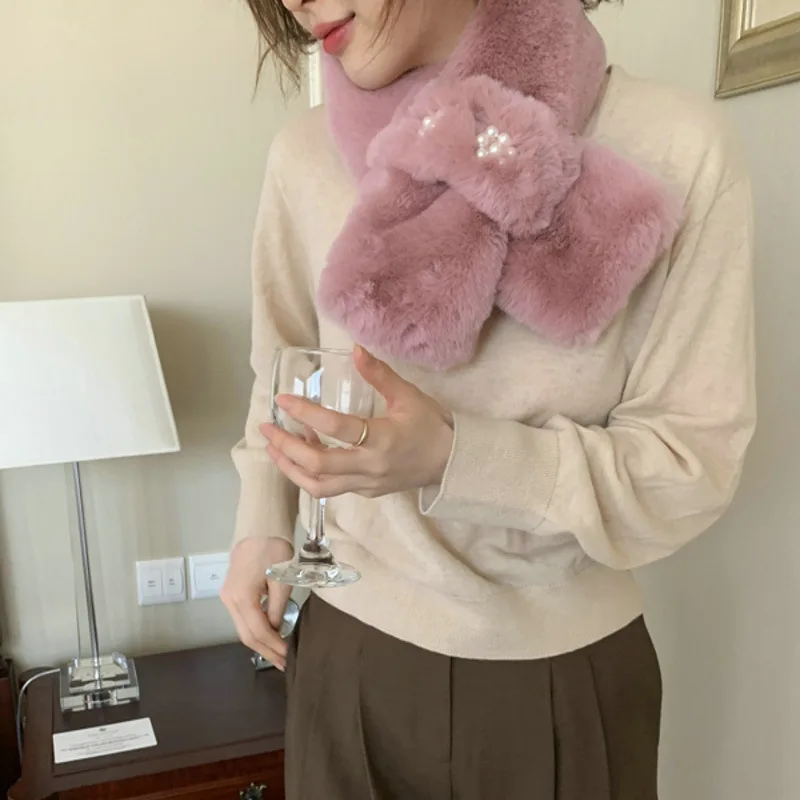 

Зимний мягкий женский шарф в Корейском стиле