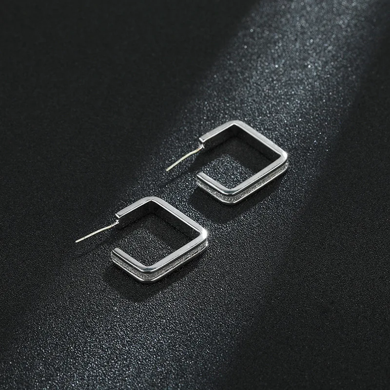 

Fashion new square earrings wild female simple earrings women hot sale