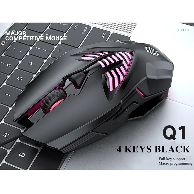 Профессиональная игровая мышь Viper Q1 6d с гальваническим покрытием и водяным