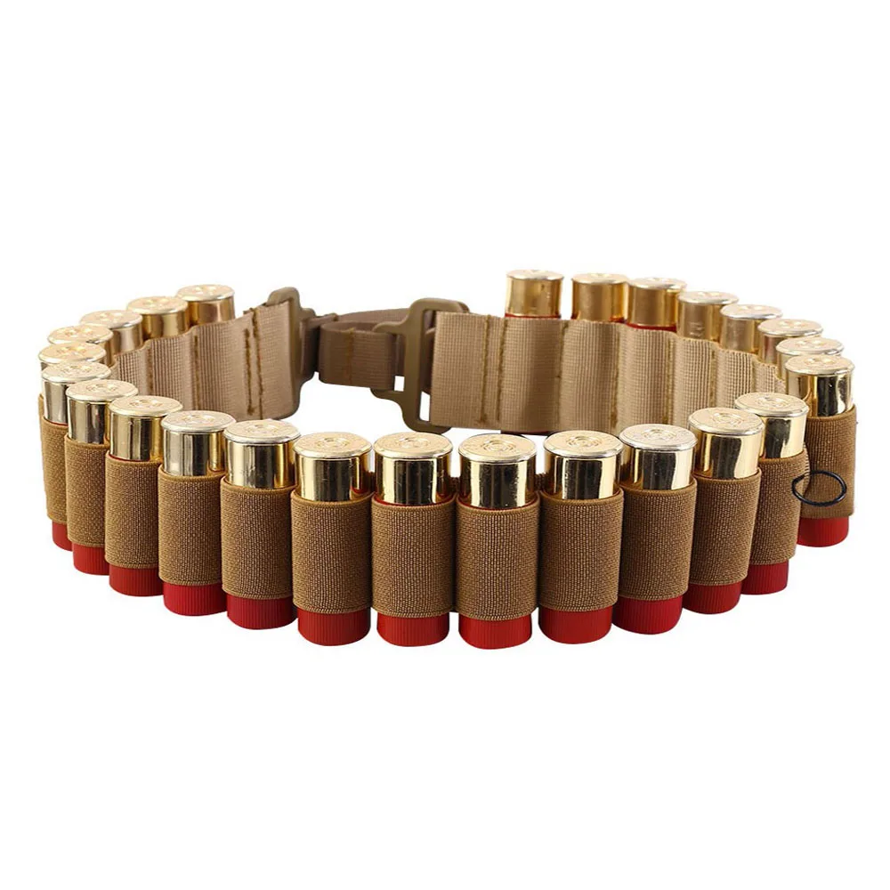 25 Патронов Тактический 12/20GA дробовик патронный ремень держатель оружейный для