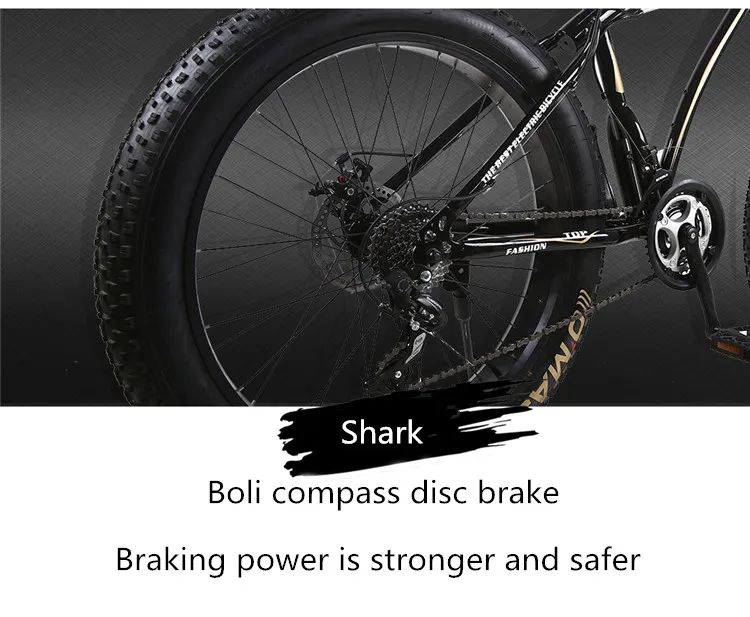 Электрический горный велосипед Shark с литиевой батареей 2000 Вт мотоцикл пляжный