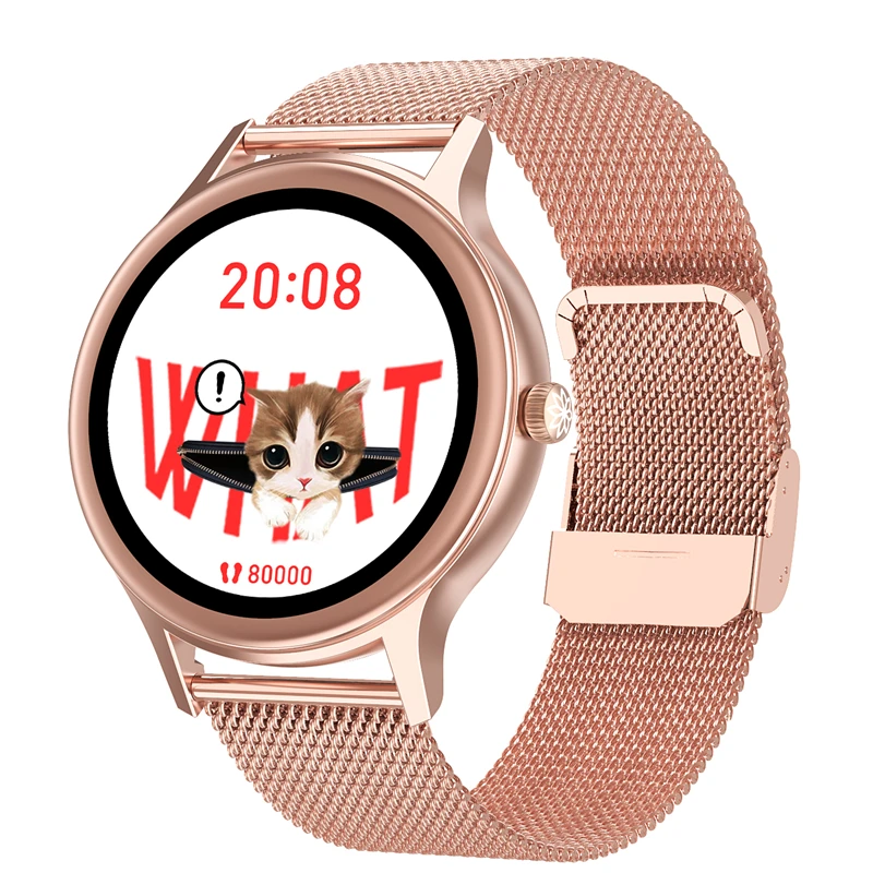 DT66 женские Смарт часы Женский монитор сердечного ритма кровяное давление