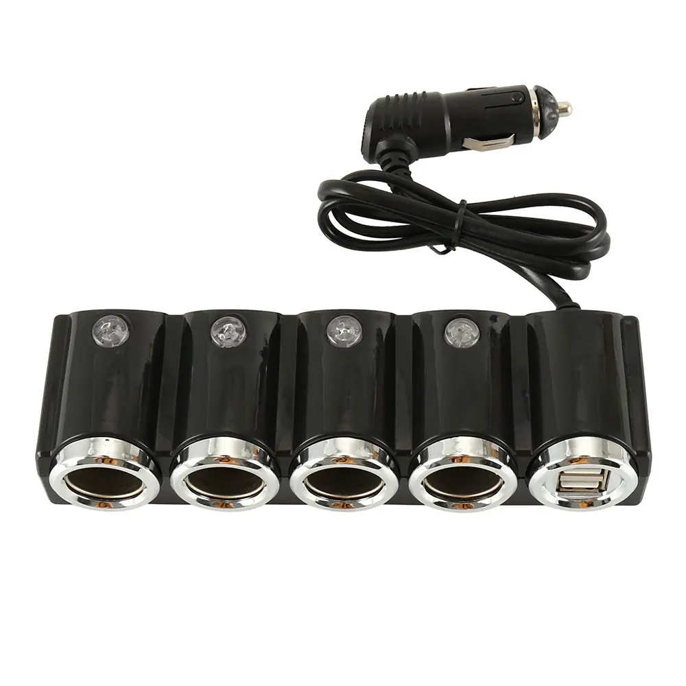 4 способа многофункциональная розетка Dual USB Зарядное устройство питания для