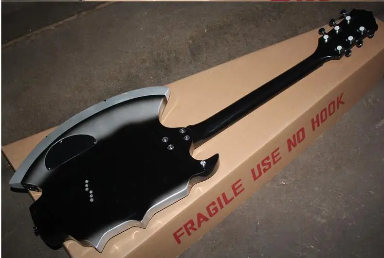 Custom shop стиль Cort GENE SIMMONS топор электрогитара с хромированной фурнитурой cort simmons топор гитара