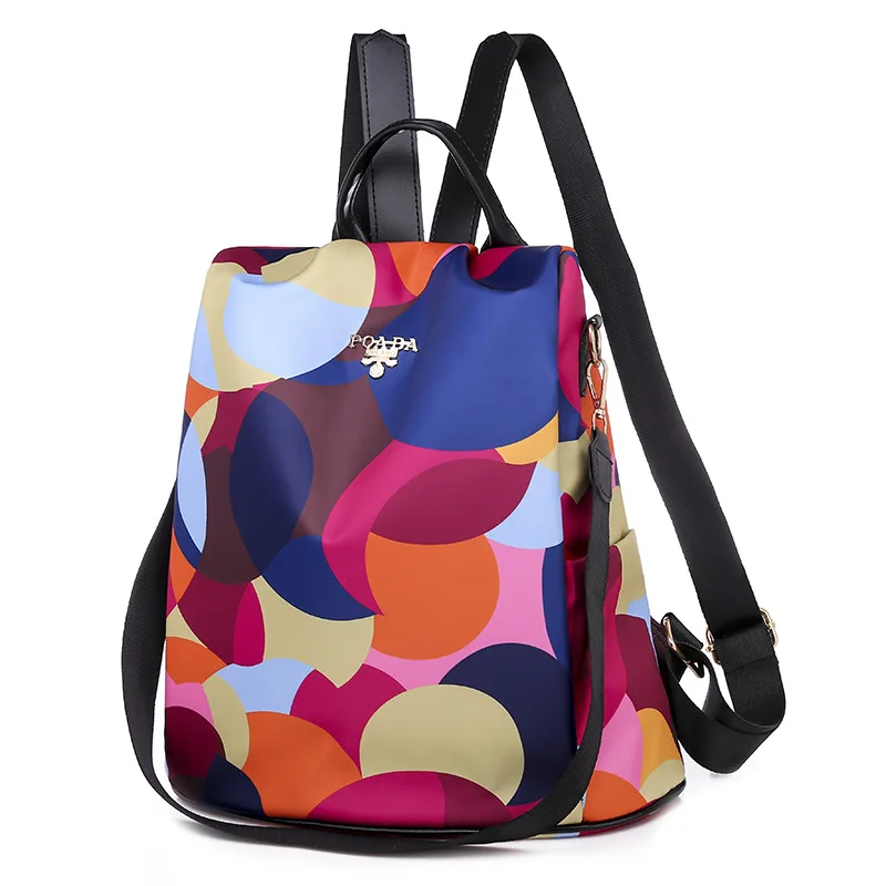 

Fashion Anti-theft Women Backpacks Famous Brand Ladies Large Capacity Backpack High Quality Waterproof Oxford Women Backpacks