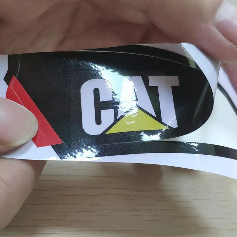 580 аксессуары 1:14 Twenty-three Channel Full Metal Carter Accessories Cat стикер экскаватор Sticker Q5L8 | Игрушки