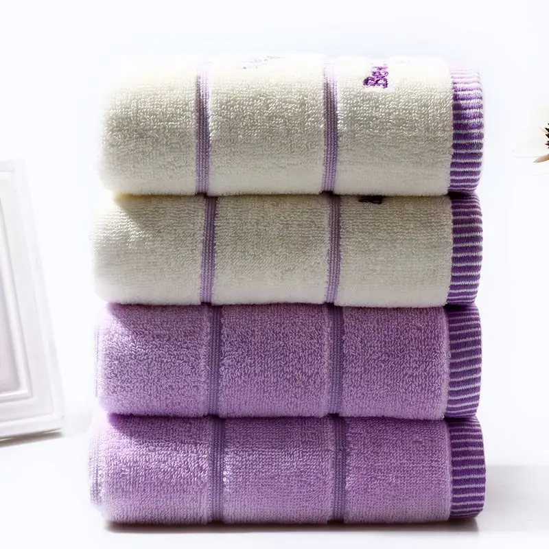 100 cotton bath towel set absorbent adult bath towels solid color soft friendly face hand shower towel for bathroom washcloth free global shipping