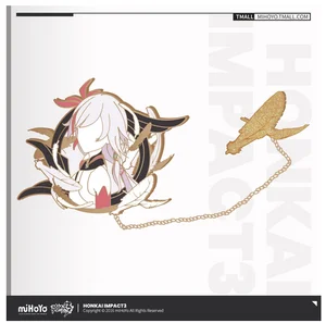 Аниме Honkai Impact 3 Fu Hua металлический значок брошь булавка Косплей коллекция игра мультфильм медаль одежда Декор Сувенирные игрушки