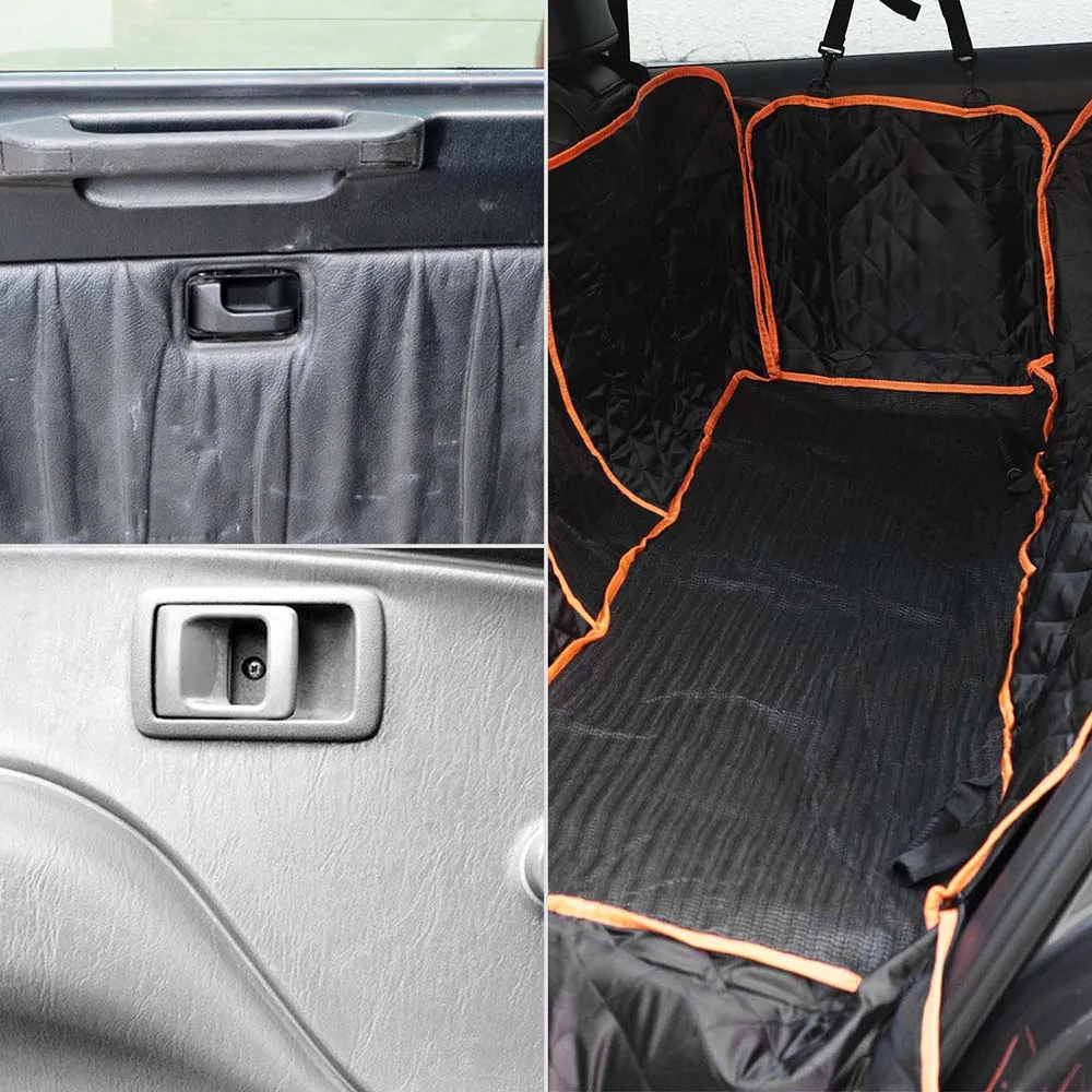 

Universal Dog Car Seat Cover Folding Hammock Protector Dog Bed Waterproof Pet Car Backseat Trunk Travel Mat Pet Carrier Cushion