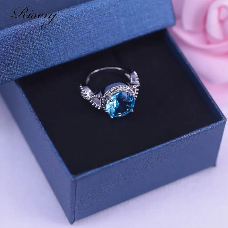 Комплект из колье серёг и кольца с фианитом | Украшения аксессуары