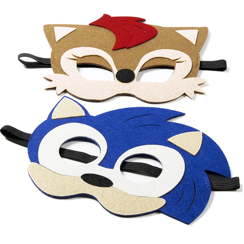 12 шт. Sonic зубная щётка маска вечерние украшения Набор игровой с