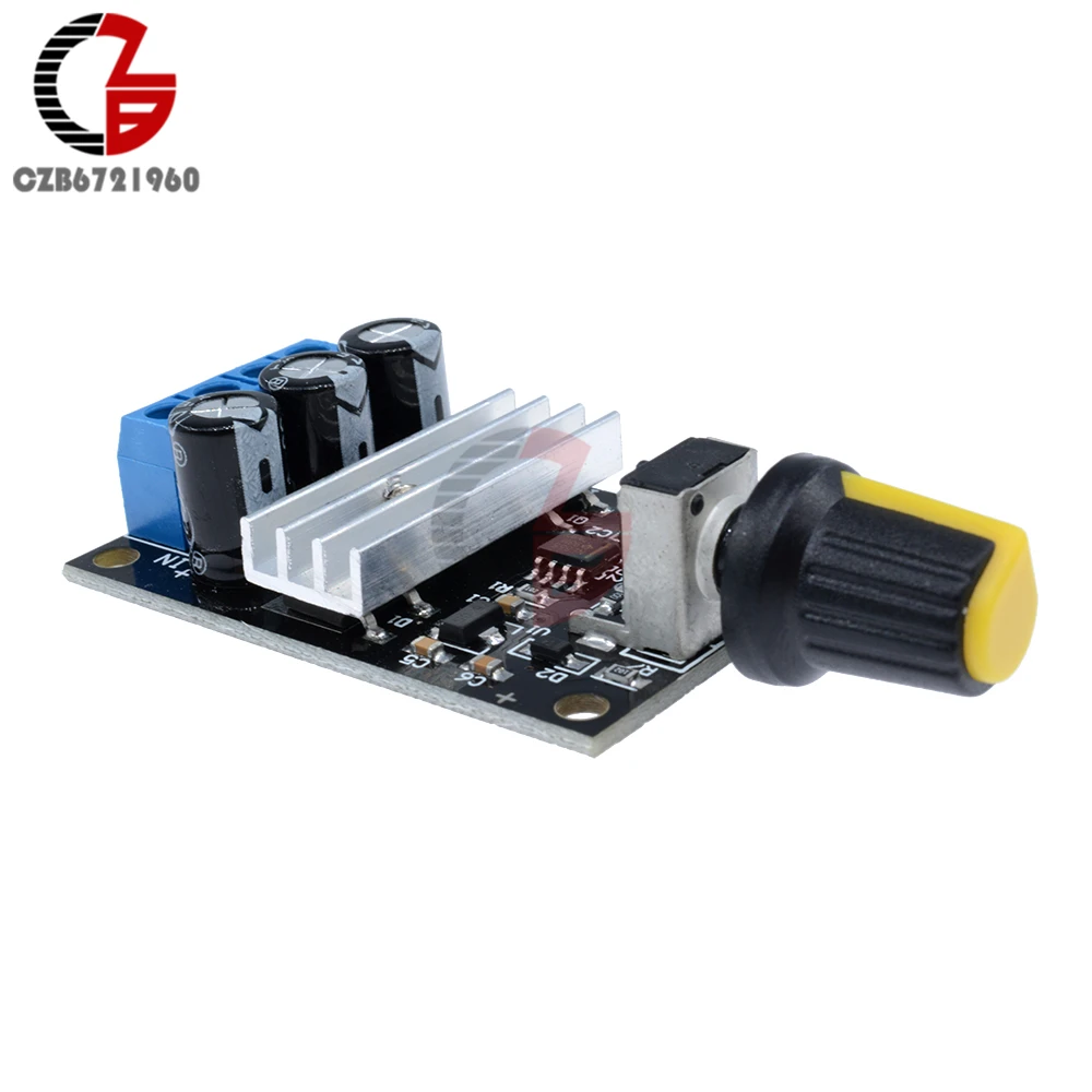 NE555 Напряжение регулятор 6V 28V3A контроллер скорости двигателя постоянного тока
