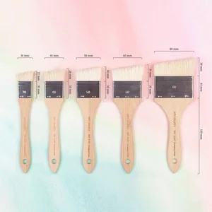 Художественная кисть ArtSecret 3867 для акриловых художественных красок Chungking, кисть для масел для свиных волос с бамбуковой ручкой, карбонизированное масло