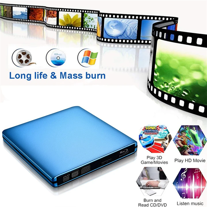 USB 3,0 слот нагрузки внешний Bluray привод Apple DVD RW горелка Писатель 3D Blue-ray Combo BD-ROM плеер для Macbook Pro iMac ноутбука
