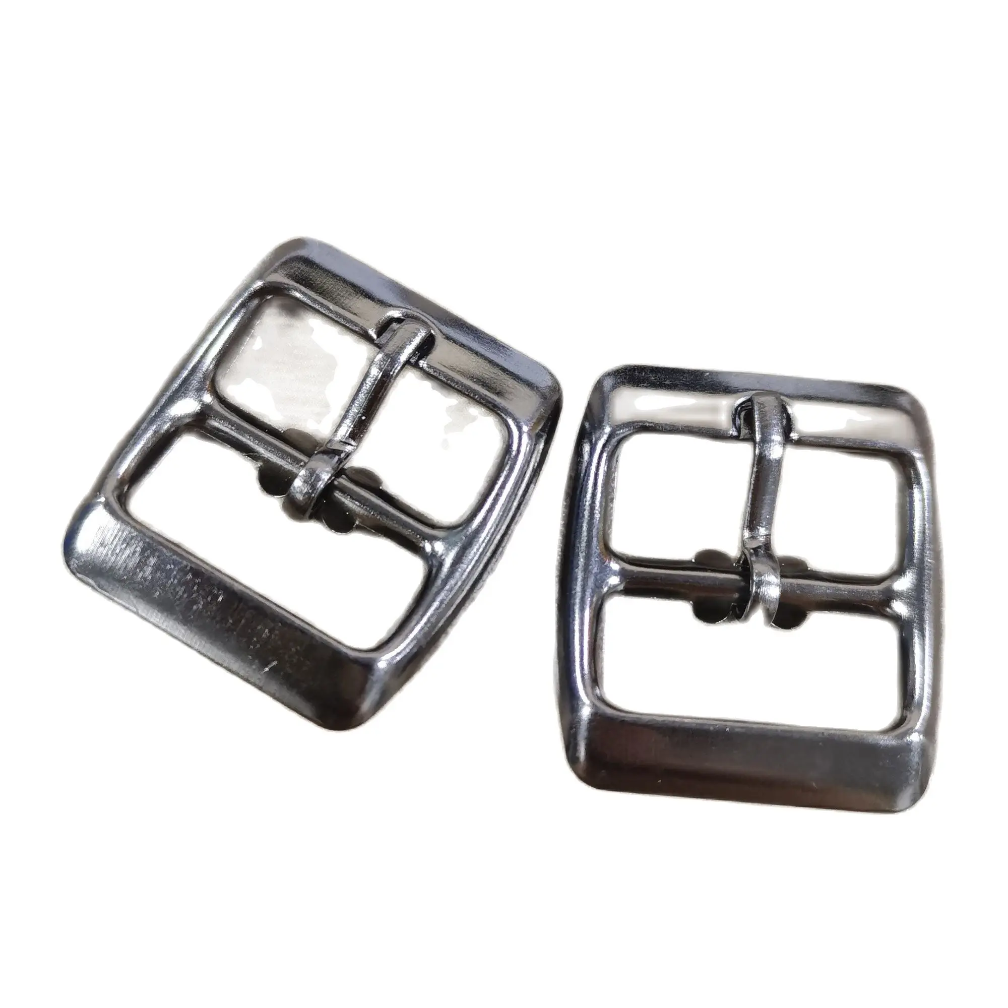 40 шт. стальные серые застежки-пряжки для ремня квадратные центральный бар пряжки