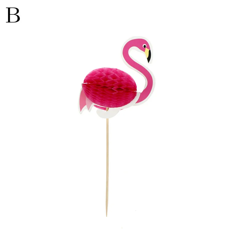 

Birthday Party Events Decorate Unicorn Flamingo Wing Theme Cupcake Ornaments with Sticks Baby Shower Girl Kids Cupcake Toppers