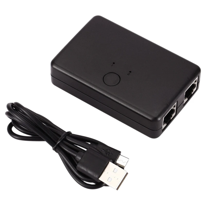 

Сетевой мини-коммутатор с 2 портами RJ45 Lan