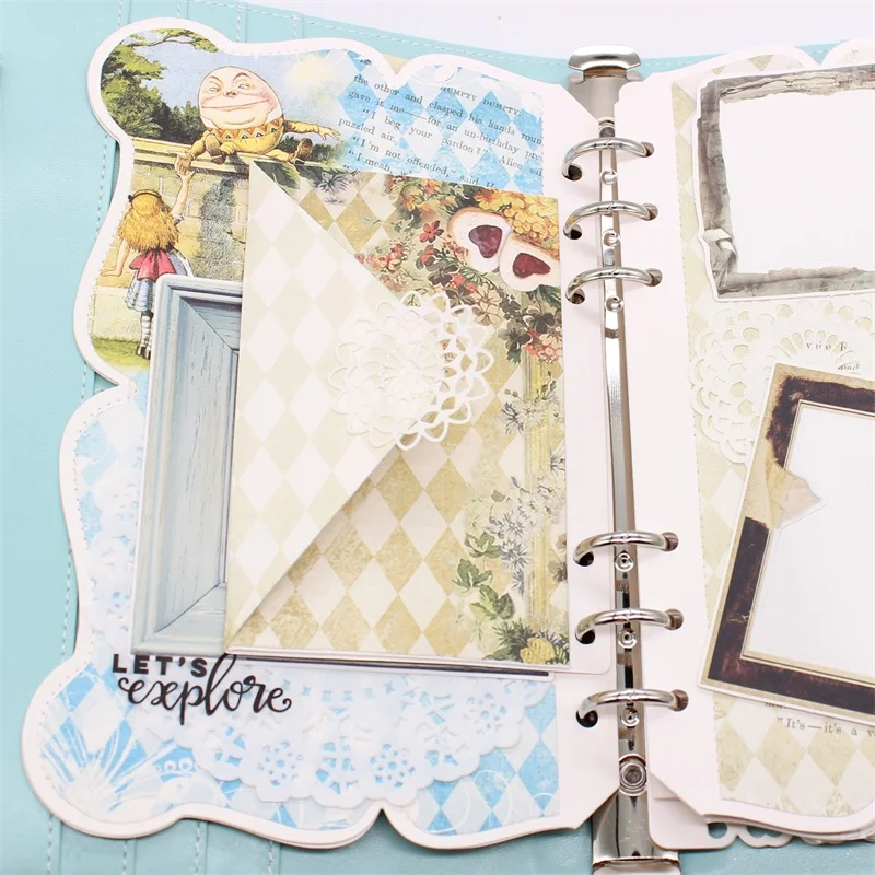 KSCRAFT конверт планировщик штампы металлические трафареты для сделай сам