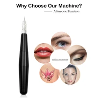 permanent makeup machine 35000 rpm full professional tattoo pen rotary gun tattoo machine for eyebrow lip black tattoo supplies