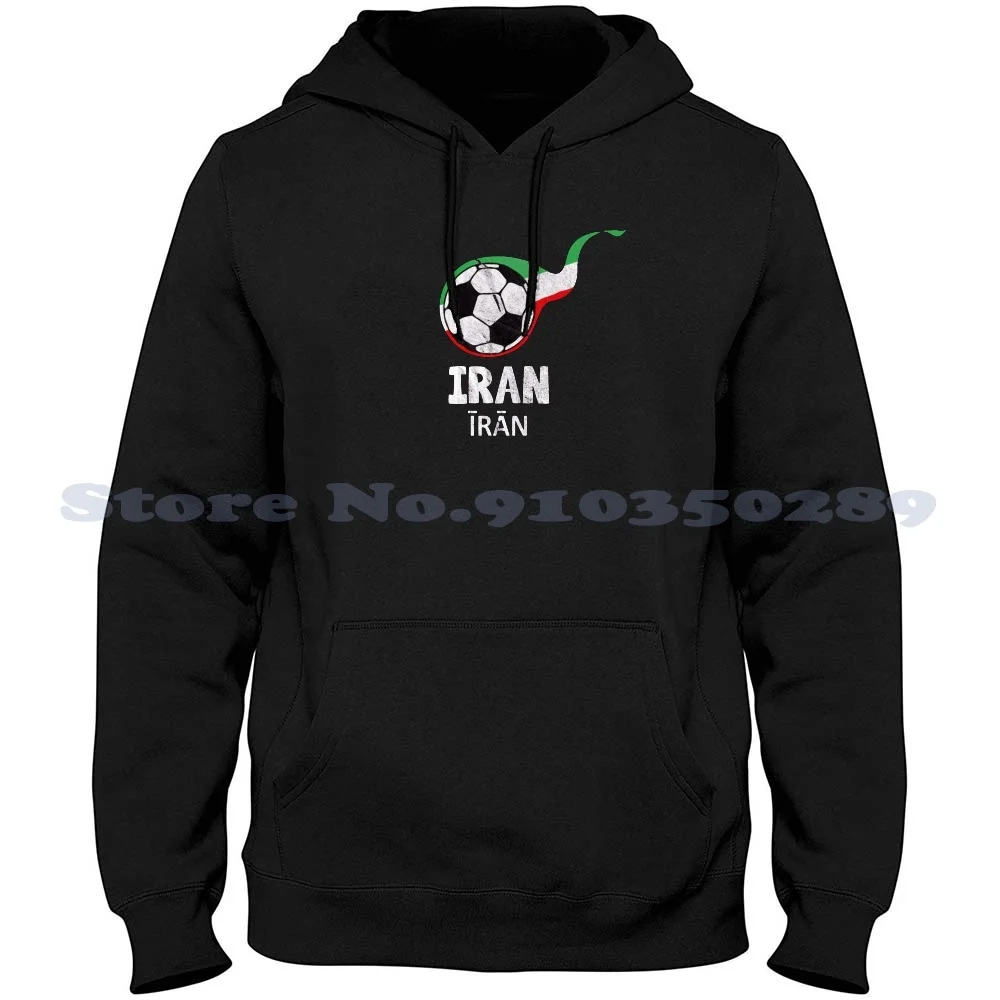 

Футболка чемпионата мира по футболу с надписью национальной футбольной команды Ирана, уличная одежда, спортивная толстовка с капюшоном, фу...