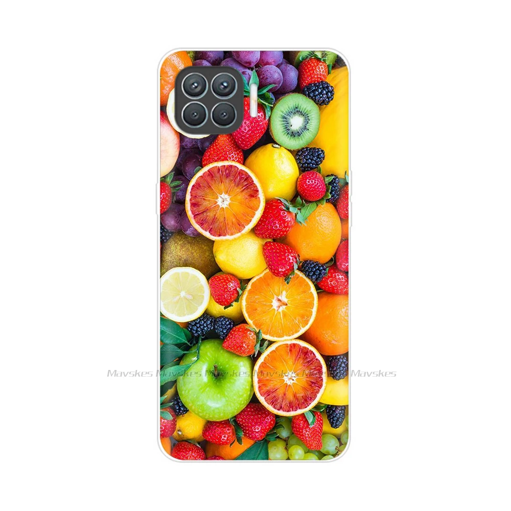 For Oppo Reno 4 Lite Case Transparent Soft Siilcone Back Cover for OPPO Reno4 Lite CPH2125 Case TPU Bumper Reno4Lite Cover Coque