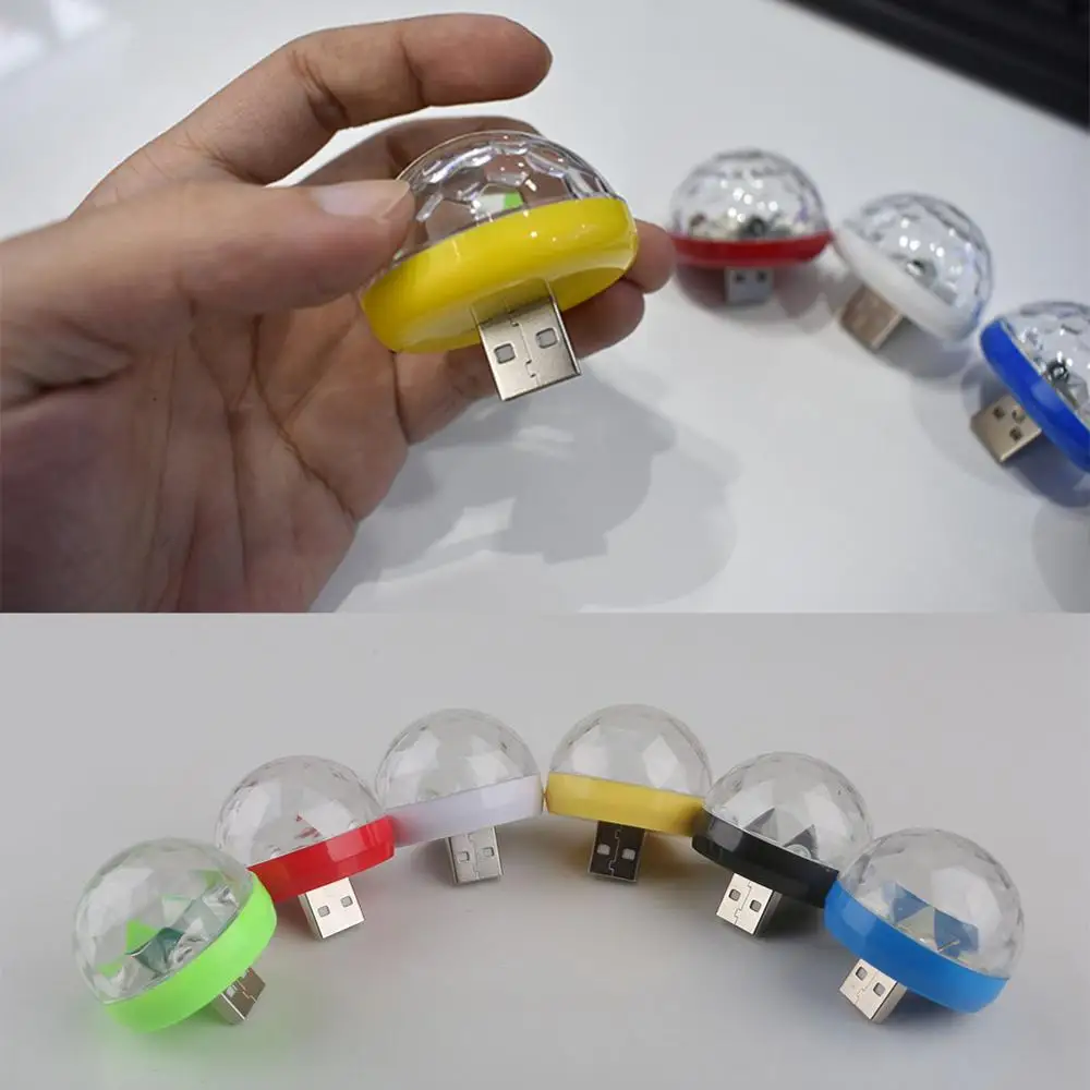 Сценический светодиодный мини светильник USB портативная семейная лампа для