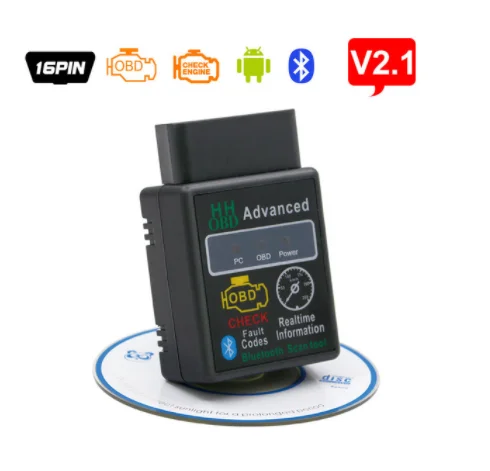 ELM327 Bluetooth V2.1 для Android Torque OBD 2 интерфейс OBD2 сканер Super Mini ELM 327 поддерживает протоколы