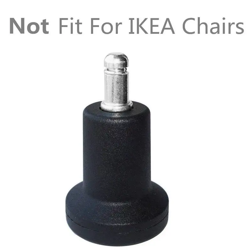 High Profile Bell Glides Replacement for Office Chair Without Wheels & Bar Stool Fixed Stationary Caster Glide 5-Pack | Обустройство