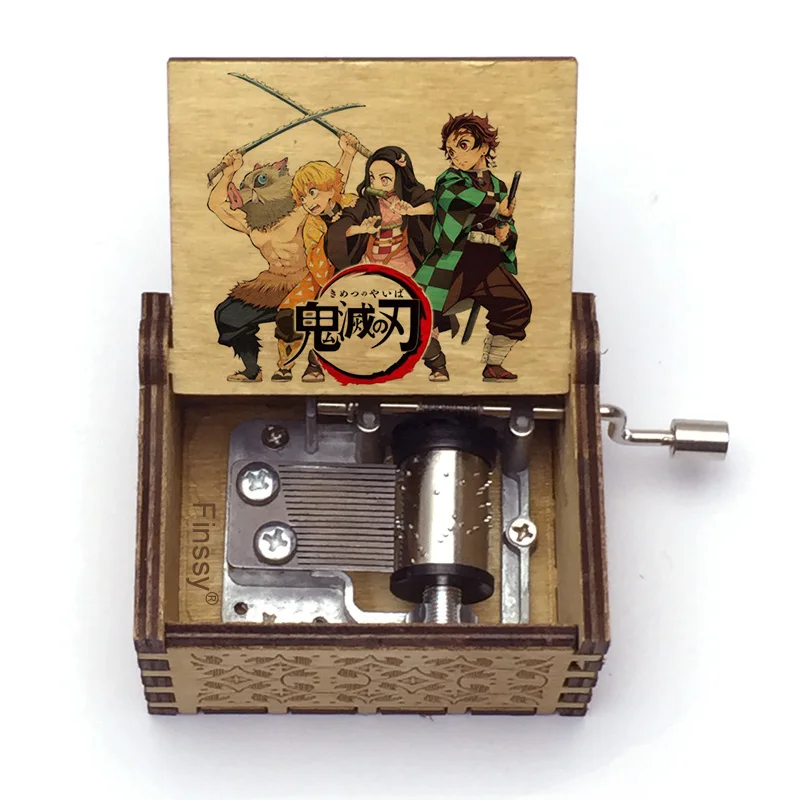 Музыкальная шкатулка с аниме рассекающий демонов танджиро незуко киметасу без