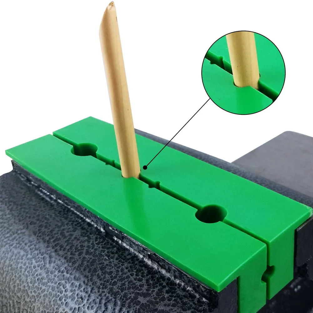 

6inch Pair Magnetic Soft Pad Jaw Rubber for Metal Vise Long Bench Vice 6" Machine Tools Accessories Nylon Non Marring Jaws