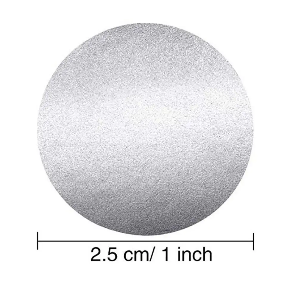 Скретч-наклейки круглые 300 шт./горячая распродажа | Канцтовары для офиса и дома