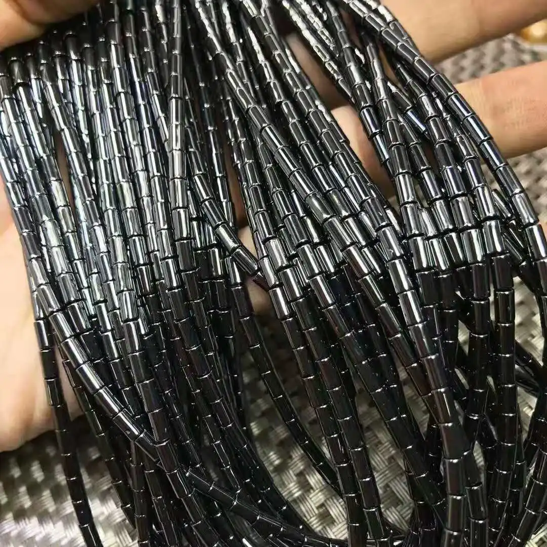 Бусины из натурального камня бусины гематита полудрагоценных камней маленькие