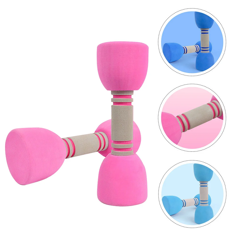 

1 Pair Hand Grip Dumbbell Kid Children Fitness Dumbbell Random Color Size