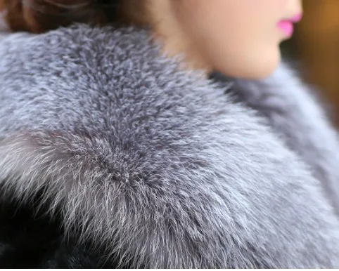 Пальто из искусственного меха 2019 зимнее пальто для женщин искусственная лисица