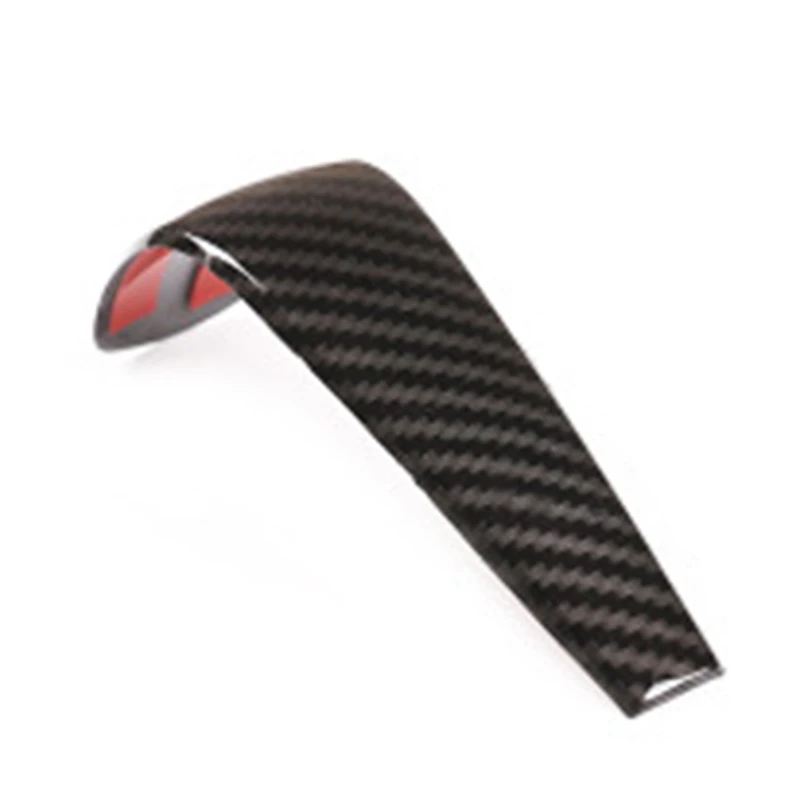 Carbon Fiber Gear Shift Handle Sleeve Cover Stickers for BMW 1 3 Series E90 E92 E87 X1 E84 Auto Interior Accessories | Автомобили и