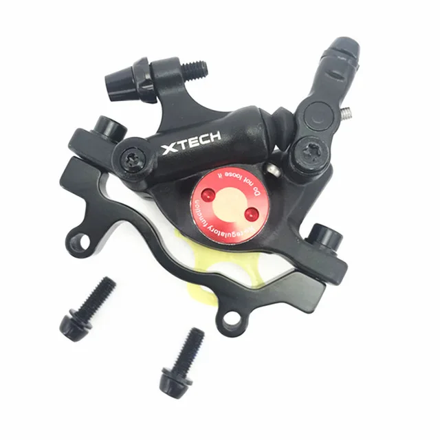 Black rear No Disc Абсолютно зум-HB-100, масляный дисковый тормоз для горного велосипеда/линия для дорожного велосипеда, масляный тормоз, Складной автомобильный тормозной зажим BB7, универсальный brake1 - Color: Black rear No Disc
