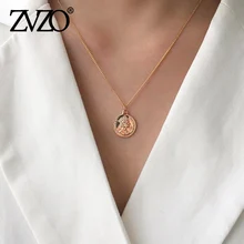 Сувенирная монета небольшой кулон колье ожерелье Rolo Для женщин 10