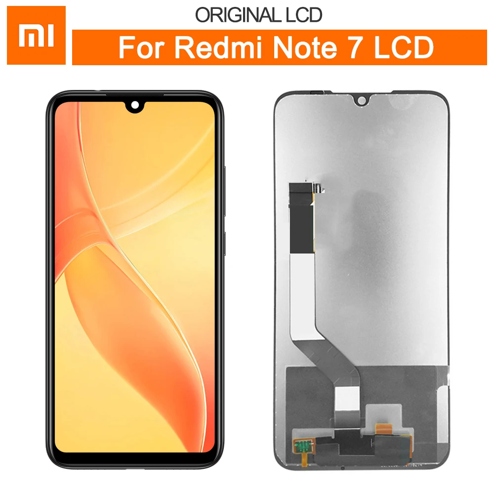 Для 6," Xiaomi Redmi Note 7 Note7 Redmi Note 7 Pro ЖК-дисплей рамка+ сенсорный экран панель дигитайзер Замена