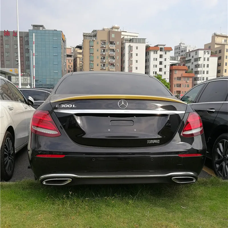 

Для Benz W213 новый задний спойлер из АБС-материала для Benz W213 E320L E260L E300L E63