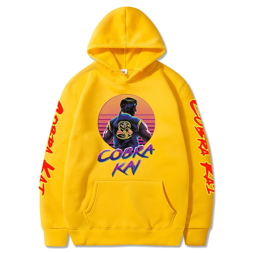 2020 Кобра Кай Karate детские толстовки Мужская толстовка с принтом кобры Kai