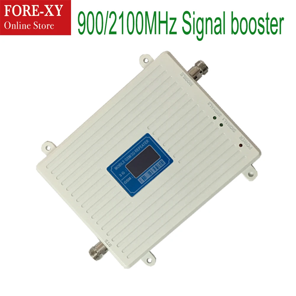 Ретранслятор ZQTMAX GSM 3G UMTS Усилитель сотового сигнала 2g 3g двухдиапазонный