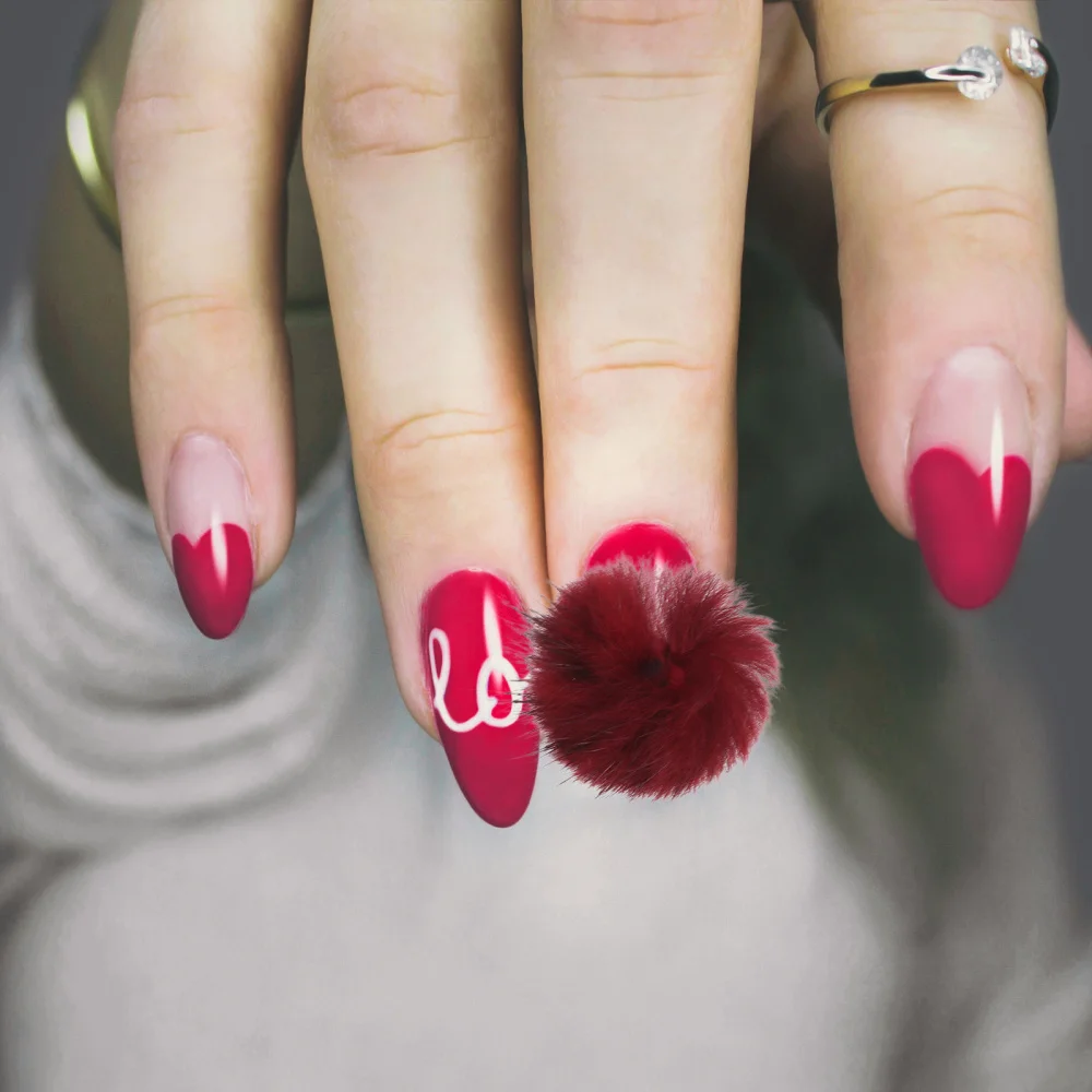 

1 Box/24pcs Nail Faux Fur Balls Nail Accessories 3D Fluffy for Nail Design