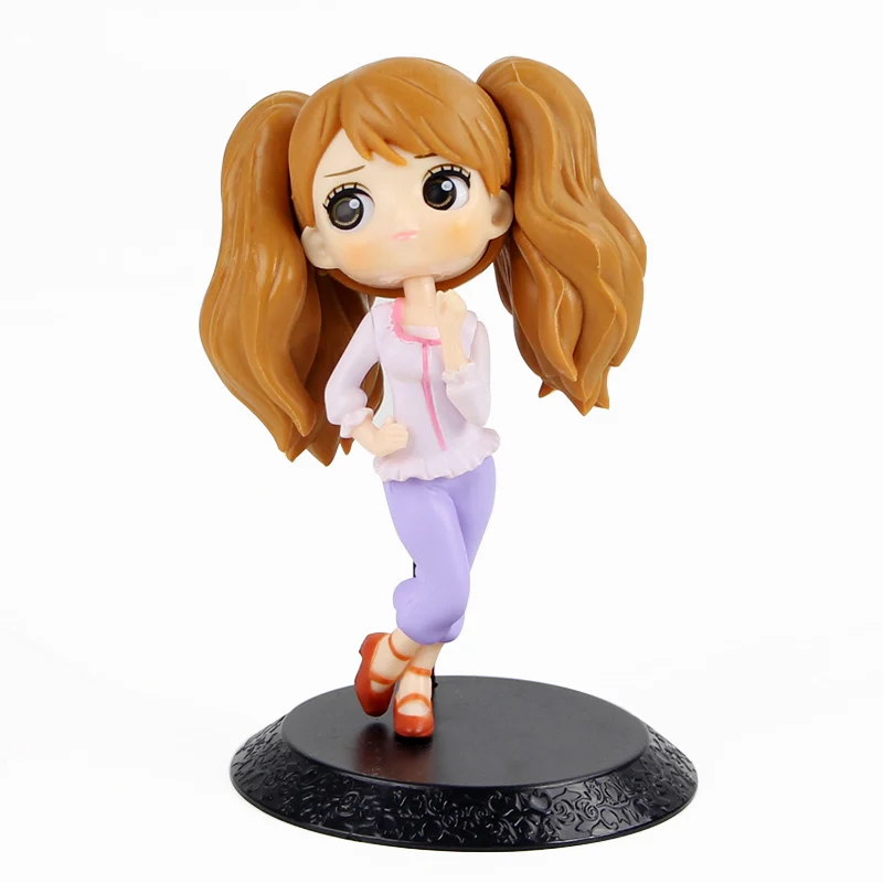 10 стилей 11-15 см одна деталь Qposket Q версия куклы Nami Nefeltari Reiju Shirahoshi коала Боа Хэнкок ПВХ Коллекционная модель игрушки