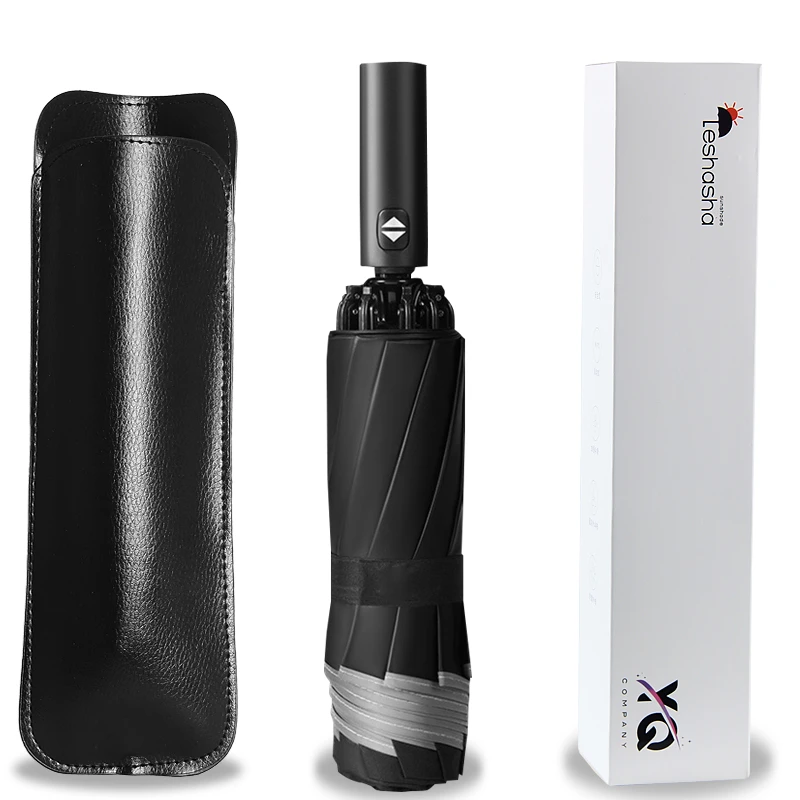 

Large Windproof Umbrella Men's Automatic Folding Business Ladies Sunny Portable Car Umbrella Reverse Parapluie Rain Gear DL60YS