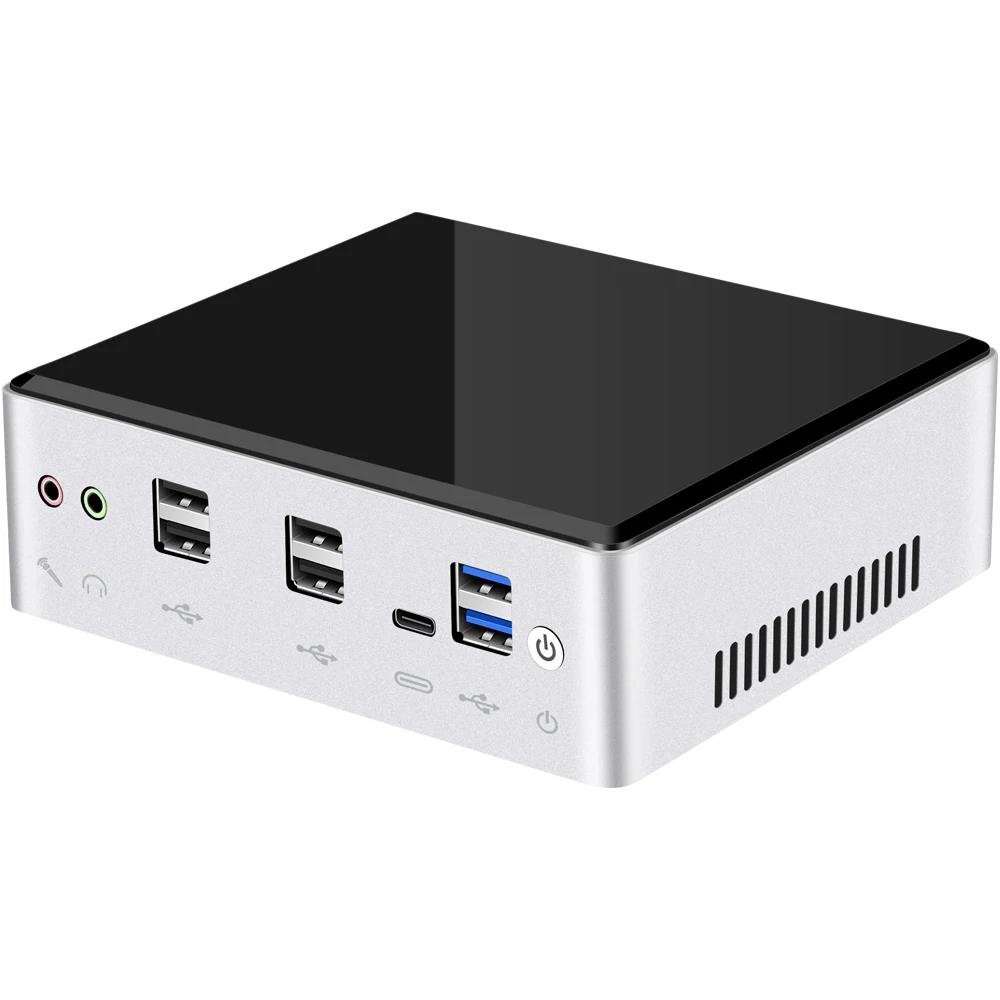Мини ПК Intel Core i7 10510U 8650U 8550U i5 Linux тонкий клиент микрокомпьютеры для настольных