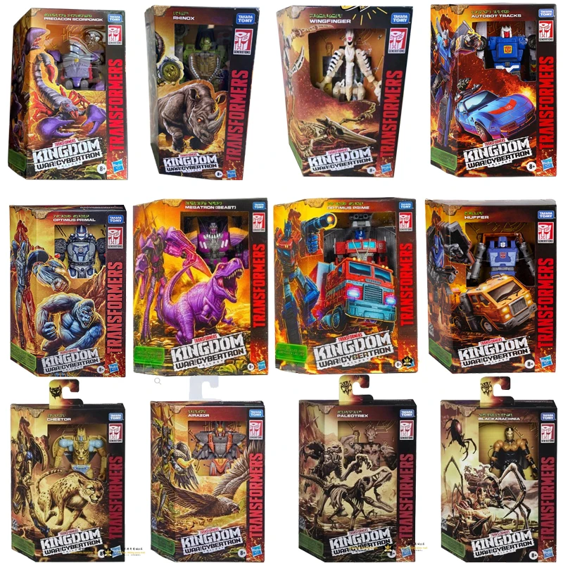 

NEW TAKARA TOMY Beast Wars:Transformers Scorponok Rhinox Terrorsaur Kingdom Deluxe Predacon Scorponok Action Figure Model Toy